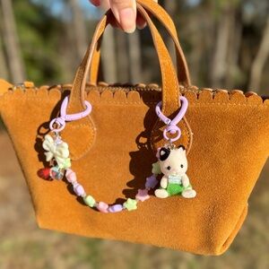 🌈 Calico Critters Bag Charm 🐱🌷